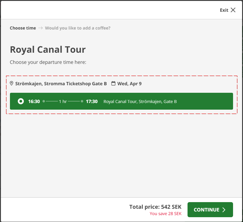 iTicket BookingFlow Transport Slot UI Improvments